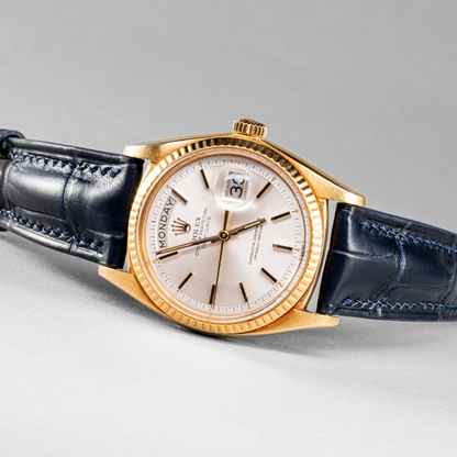 Rolex Day-Date Alligator Leather Strap – Handmade Custom Fit