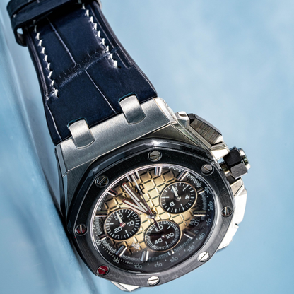 Alligator Leather Strap for AP Royal Oak Offshore 43mm