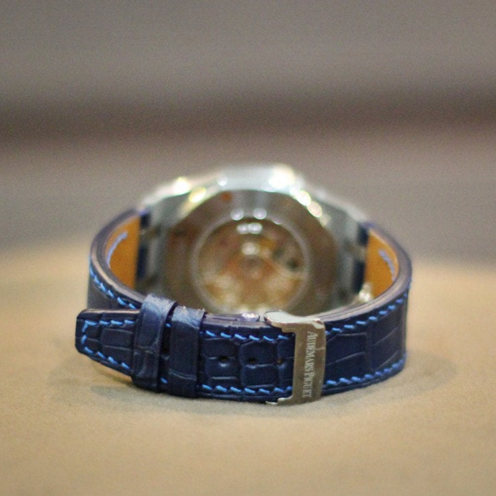 Alligator Leather Strap for Audemars Piguet Royal Oak 41mm