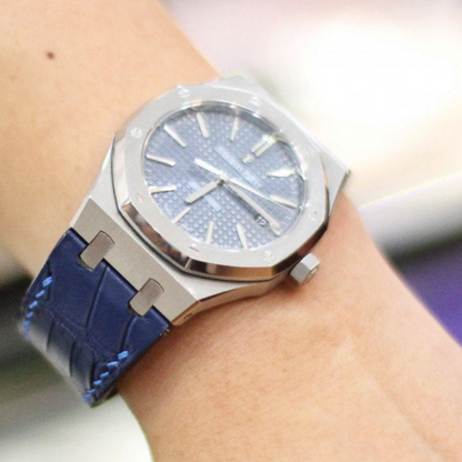 Alligator Leather Strap for Audemars Piguet Royal Oak 41mm