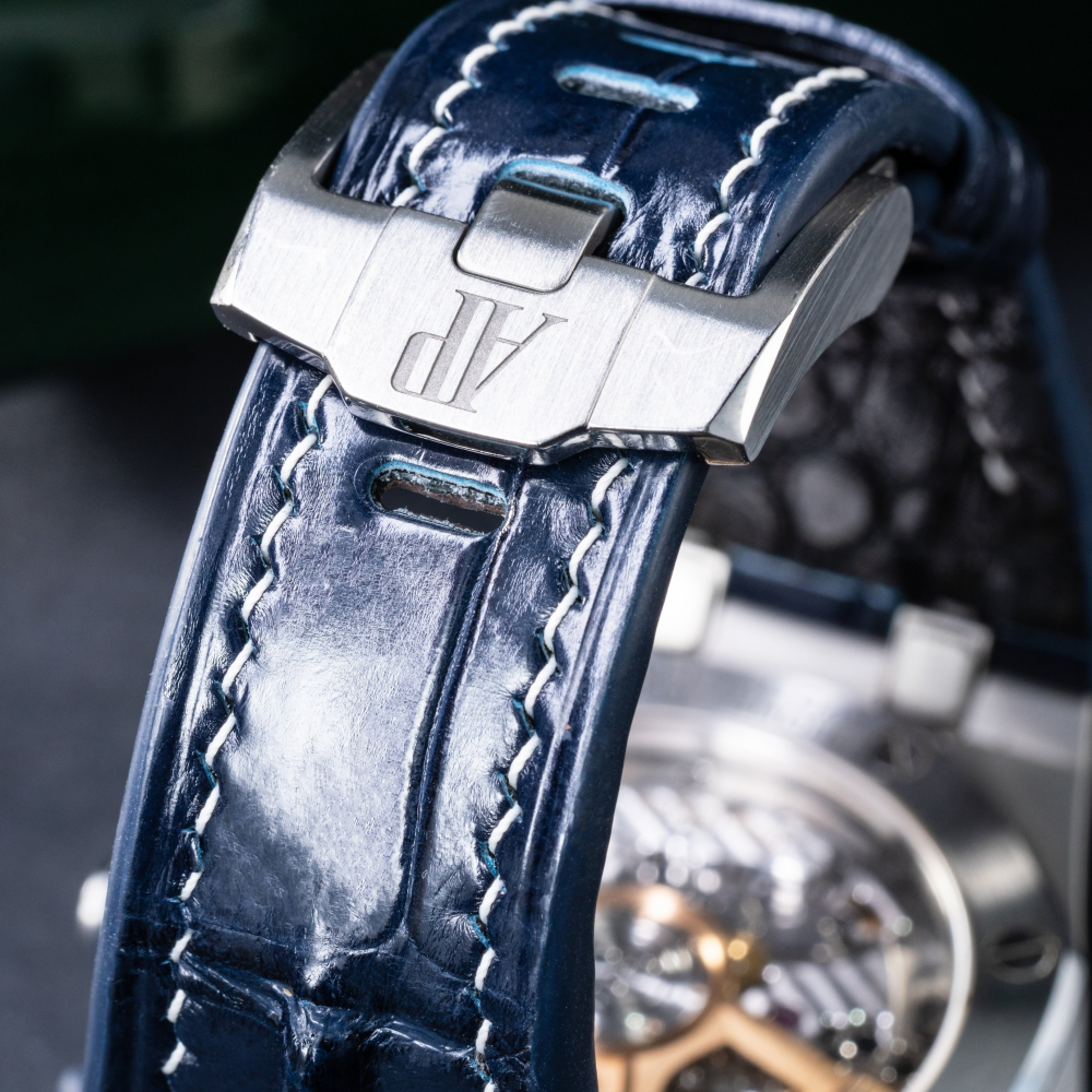 Alligator Leather Strap for AP Royal Oak Offshore 42mm