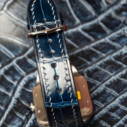 Alligator Leather Strap for Cartier Santos Dumont