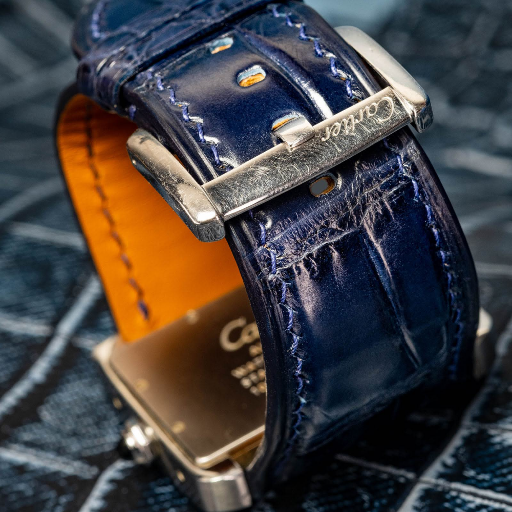Alligator Leather Strap for Cartier Tank