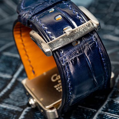 Alligator Leather Strap for Cartier Tank