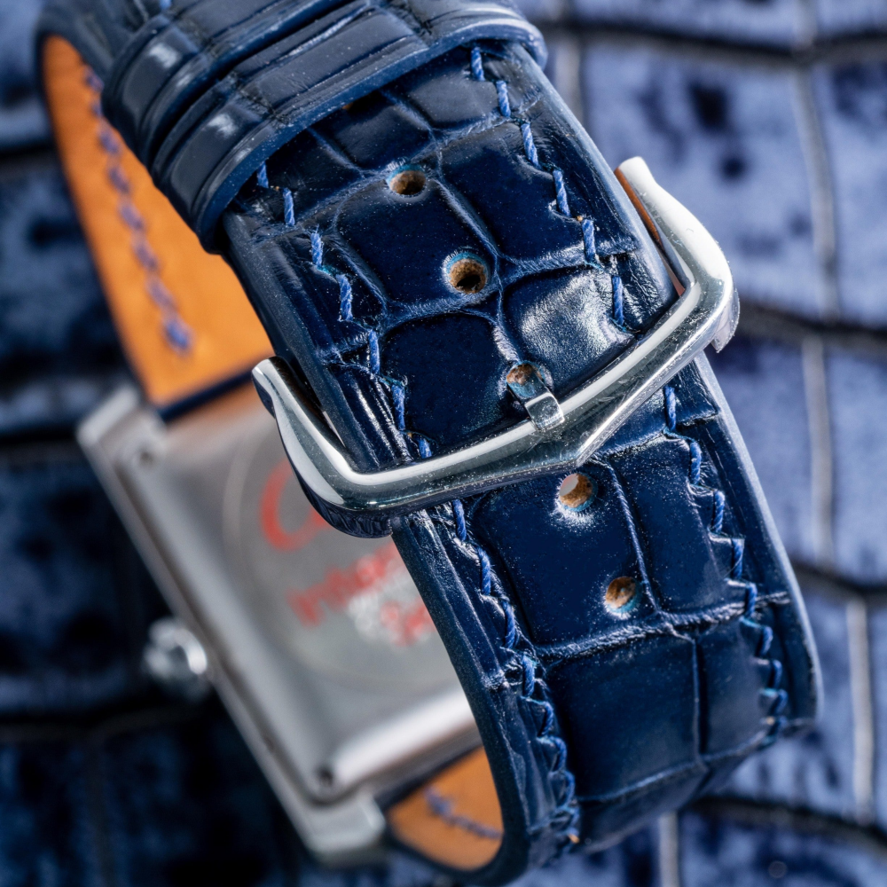 Alligator Leather Strap for Cartier Tank