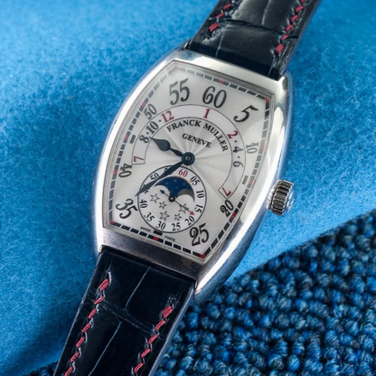 Alligator Leather Strap for Franck Muller Cintrée Curvex