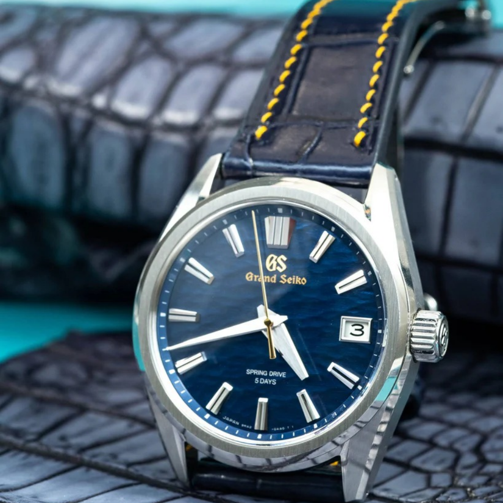 Alligator Leather Strap for Grand Seiko