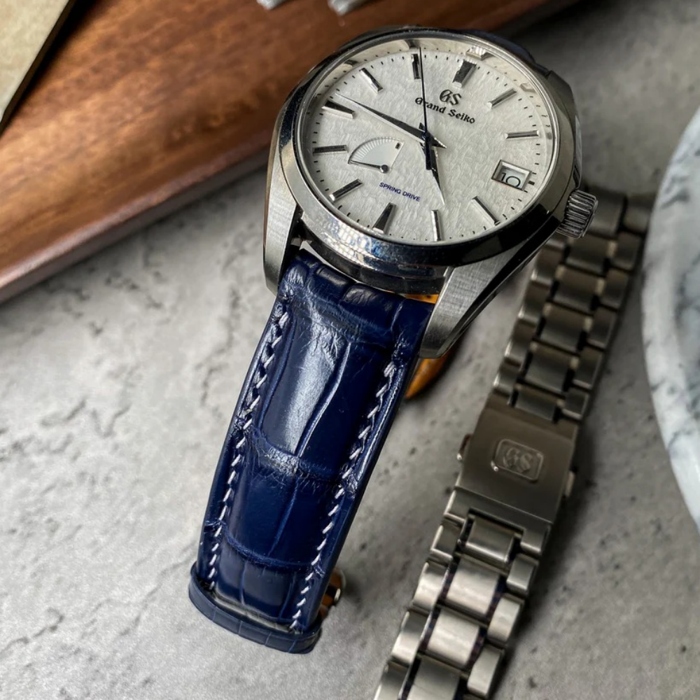 Alligator Leather Strap for Grand Seiko