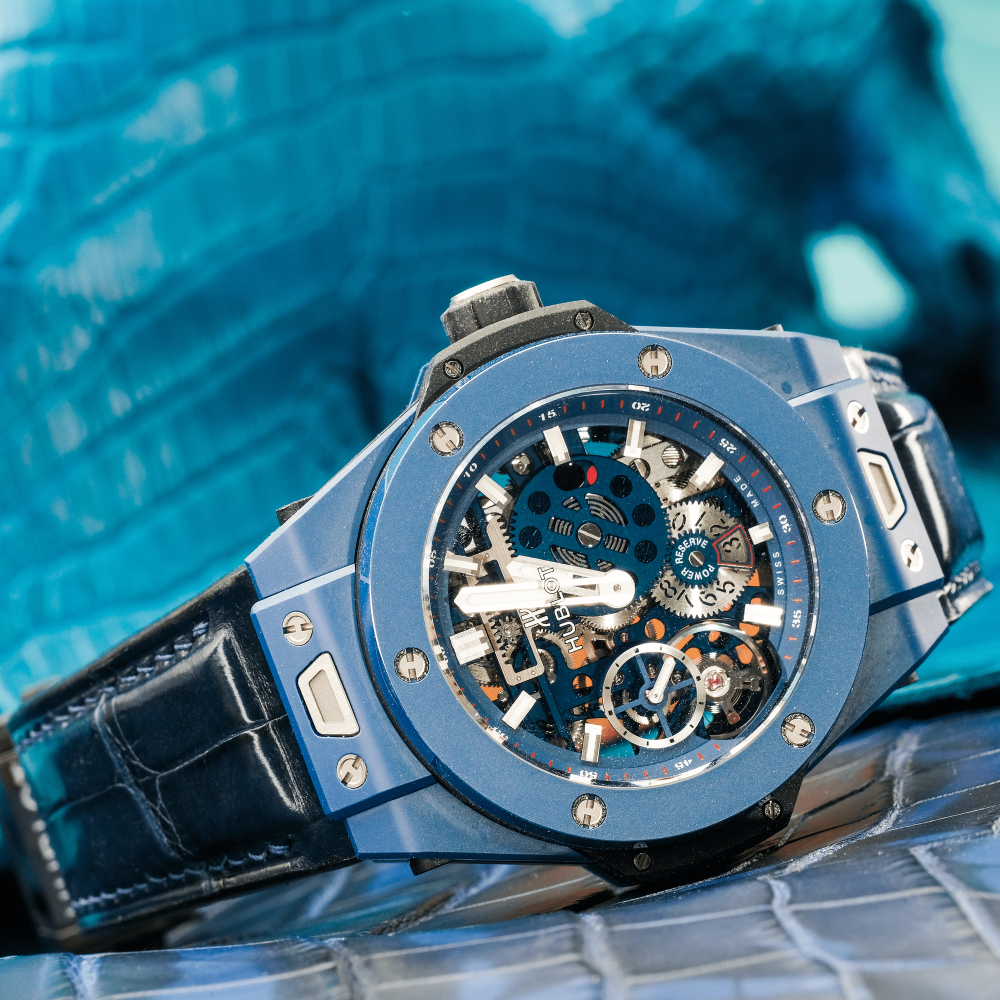 Alligator Leather Strap for Hublot Big Bang Unico