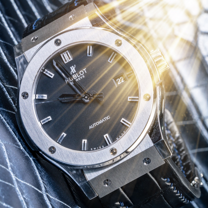 Alligator Leather Strap for Hublot Classic Fusion