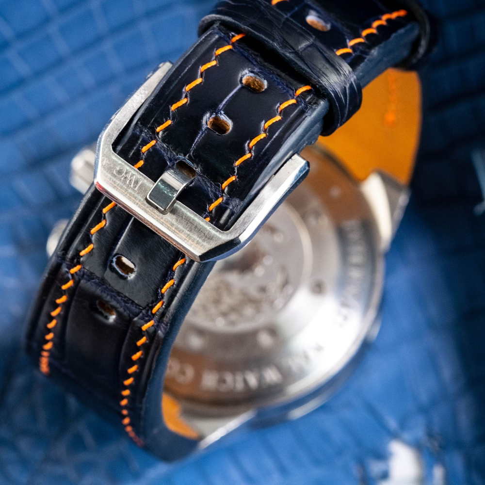 Alligator Leather Strap for IWC Aquatimer