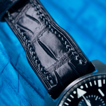 Alligator Leather Strap for IWC Pilot