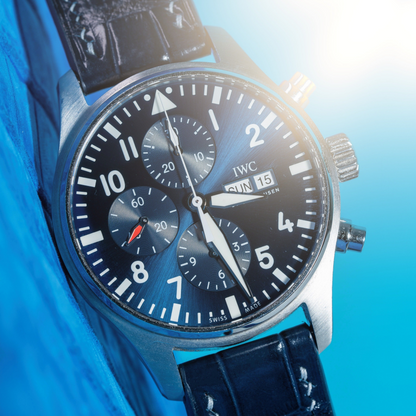 Alligator Leather Strap for IWC Pilot