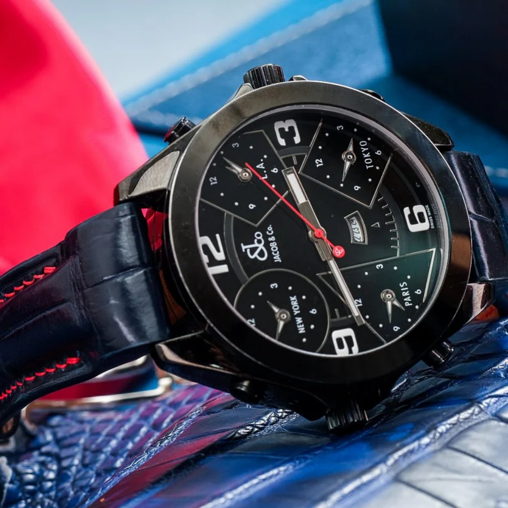 Alligator Leather Strap for Jacob & Co