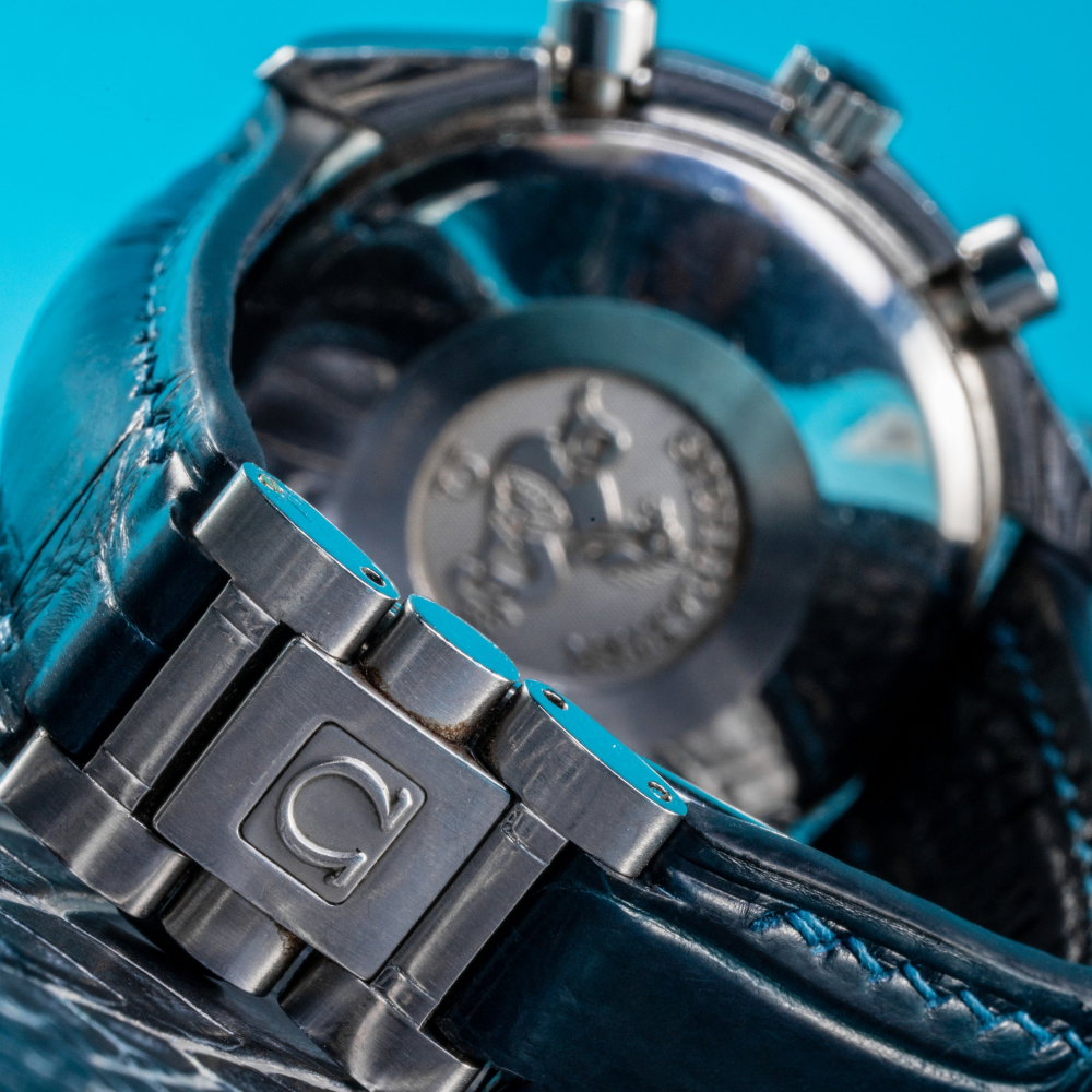 Alligator Leather Strap for Omega Speedmaster
