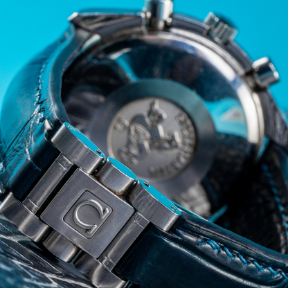 Alligator Leather Strap for Omega Speedmaster