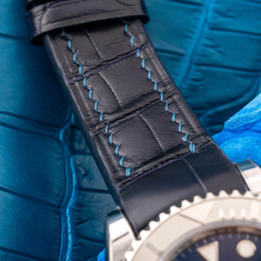 Alligator Leather Strap for Rolex Yacht-Master