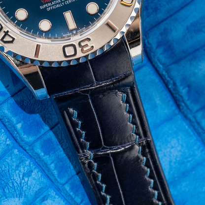 Alligator Leather Strap for Rolex Yacht-Master