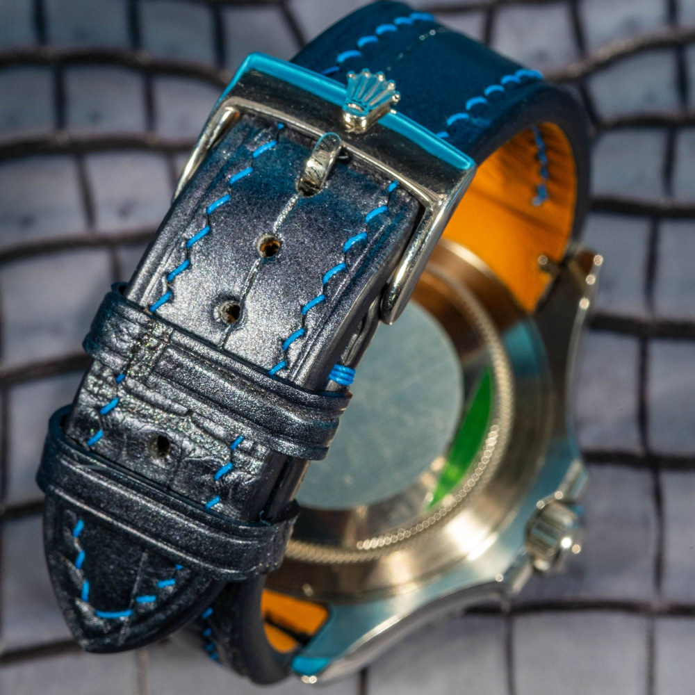 Alligator Leather Strap for Rolex Yacht-Master