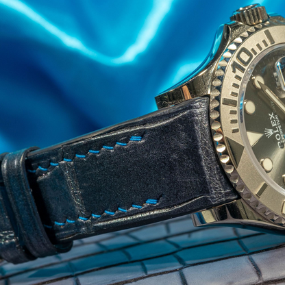 Alligator Leather Strap for Rolex Yacht-Master