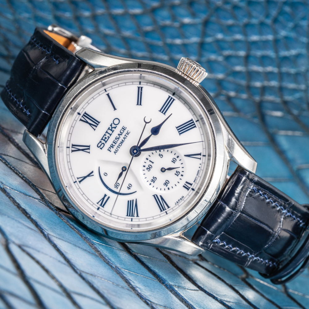 Alligator Leather Strap for Seiko