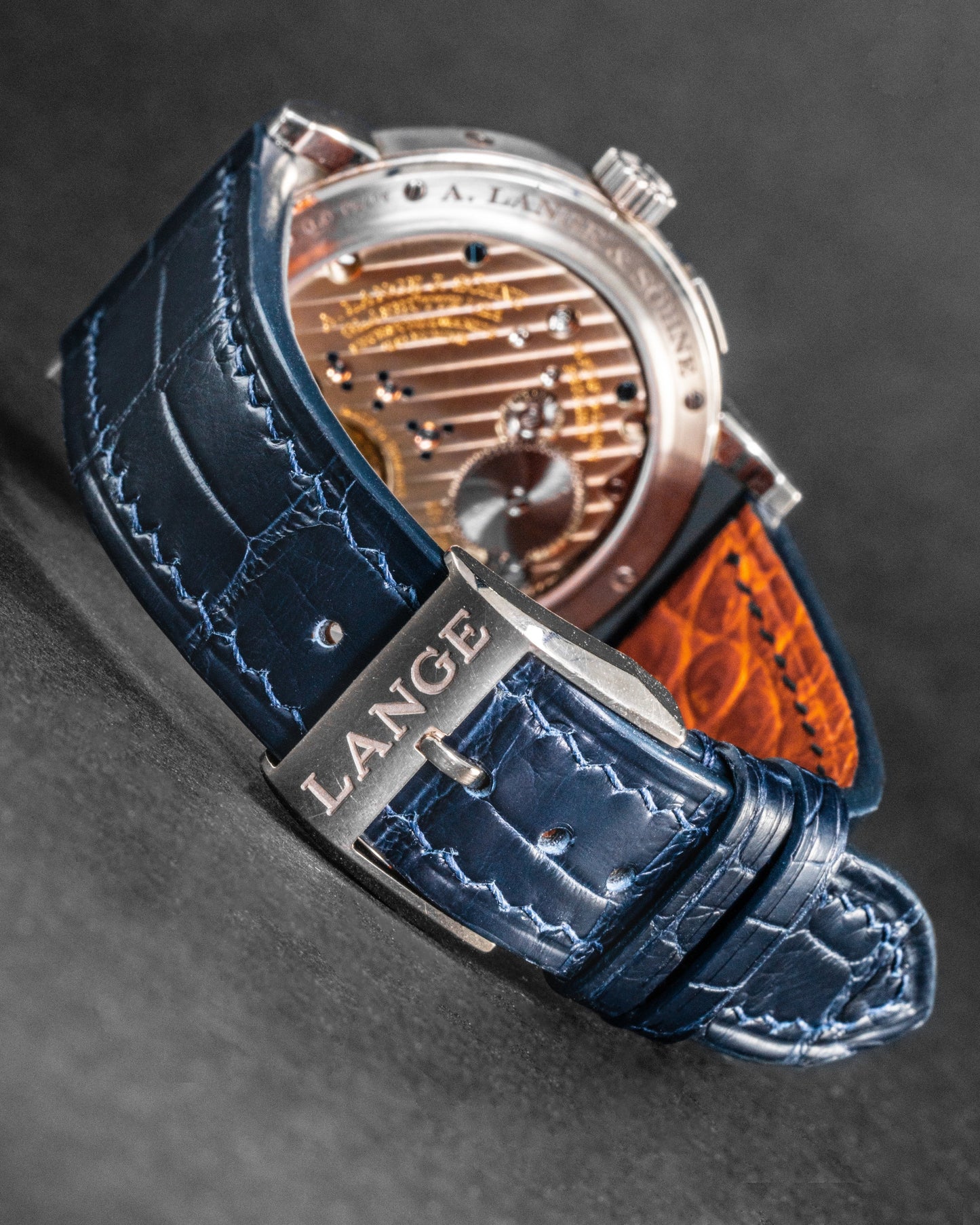 Alligator Leather Strap for A. Lange & Söhne