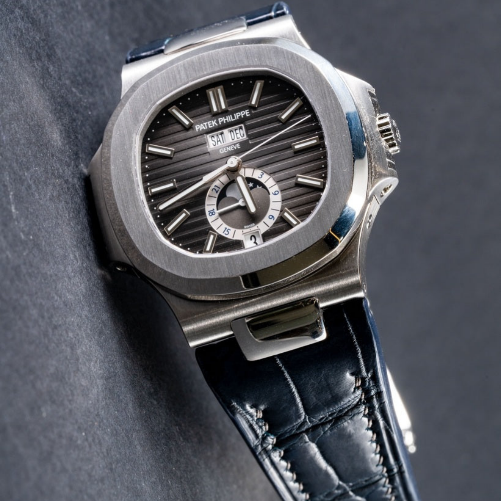 Alligator Leather Strap for Patek Philippe Nautilus