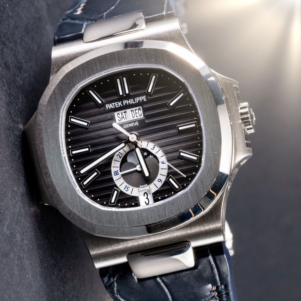 Alligator Leather Strap for Patek Philippe Nautilus