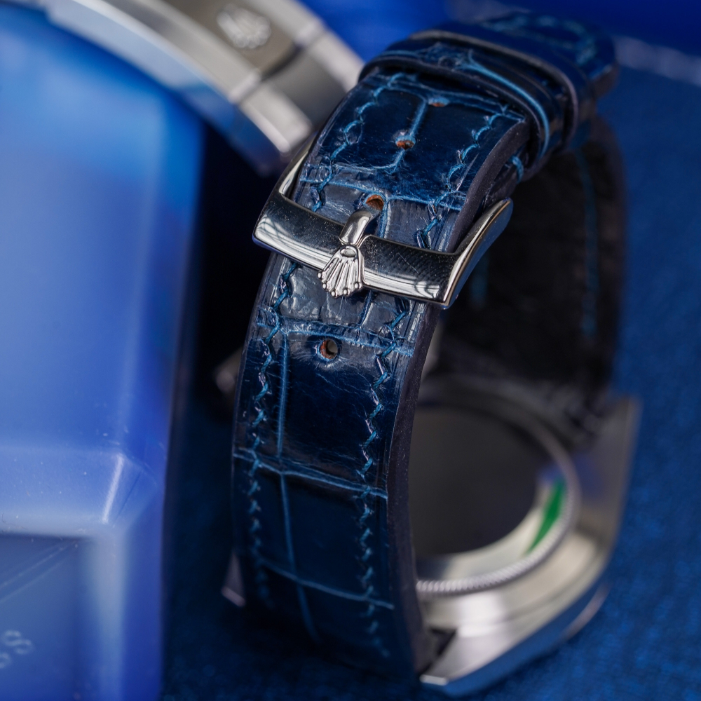 Alligator Leather Strap for Rolex Datejust