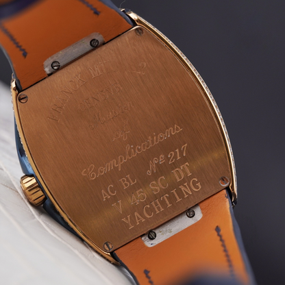 Alligator Leather Strap for Franck Muller Vanguard