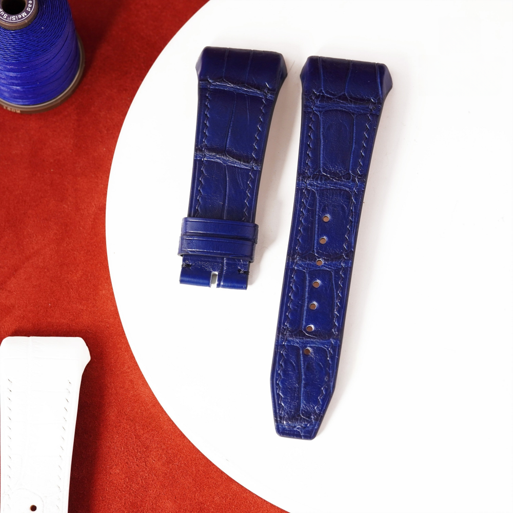 Alligator Leather Strap for Franck Muller Vanguard