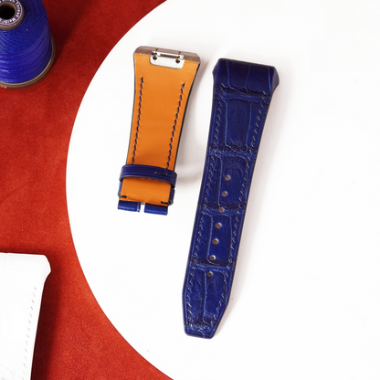 Alligator Leather Strap for Franck Muller Vanguard