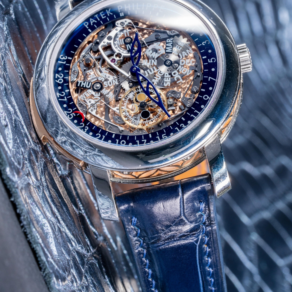 Alligator Leather Strap for Patek Philippe Complications