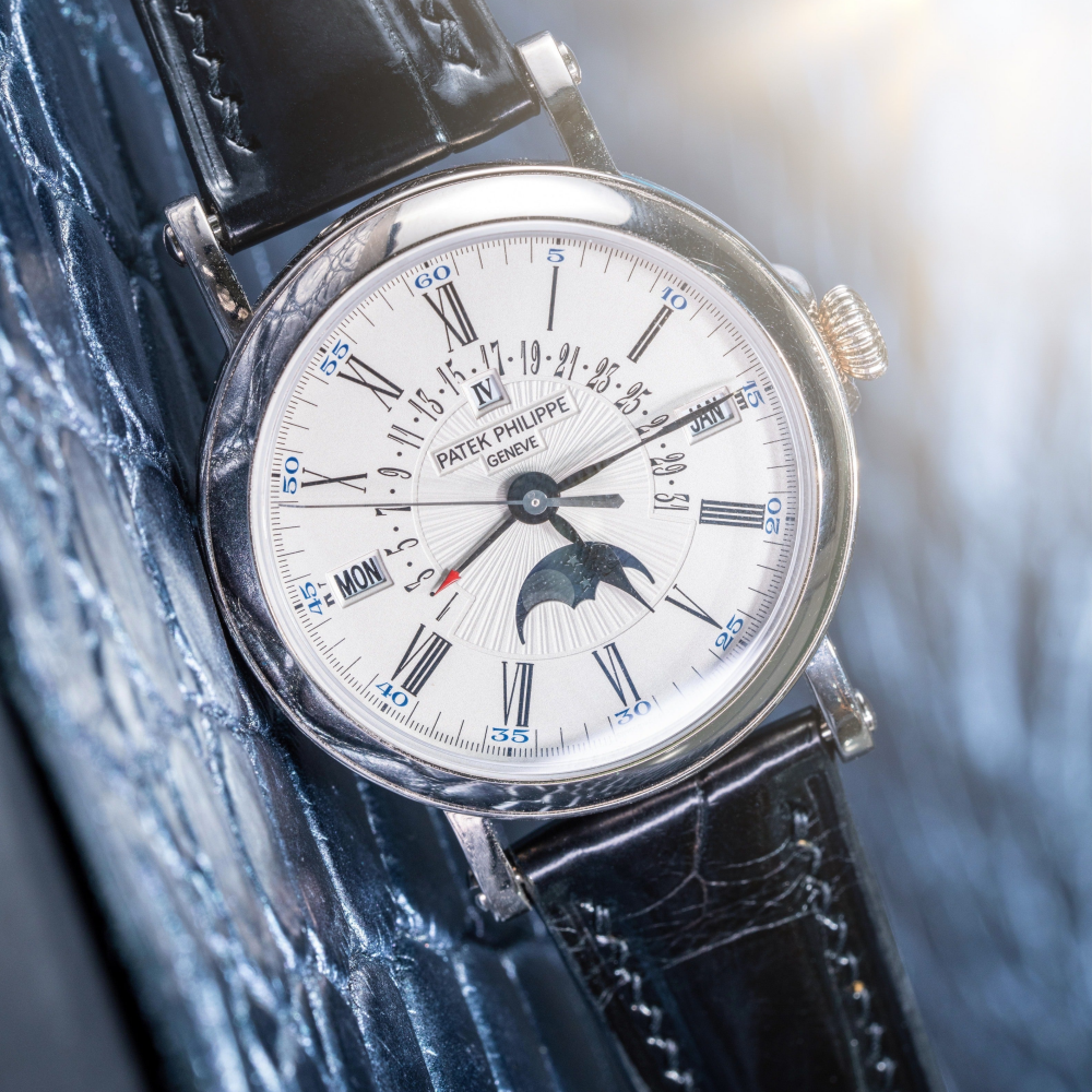 Alligator Leather Strap for Patek Philippe Grand Complications