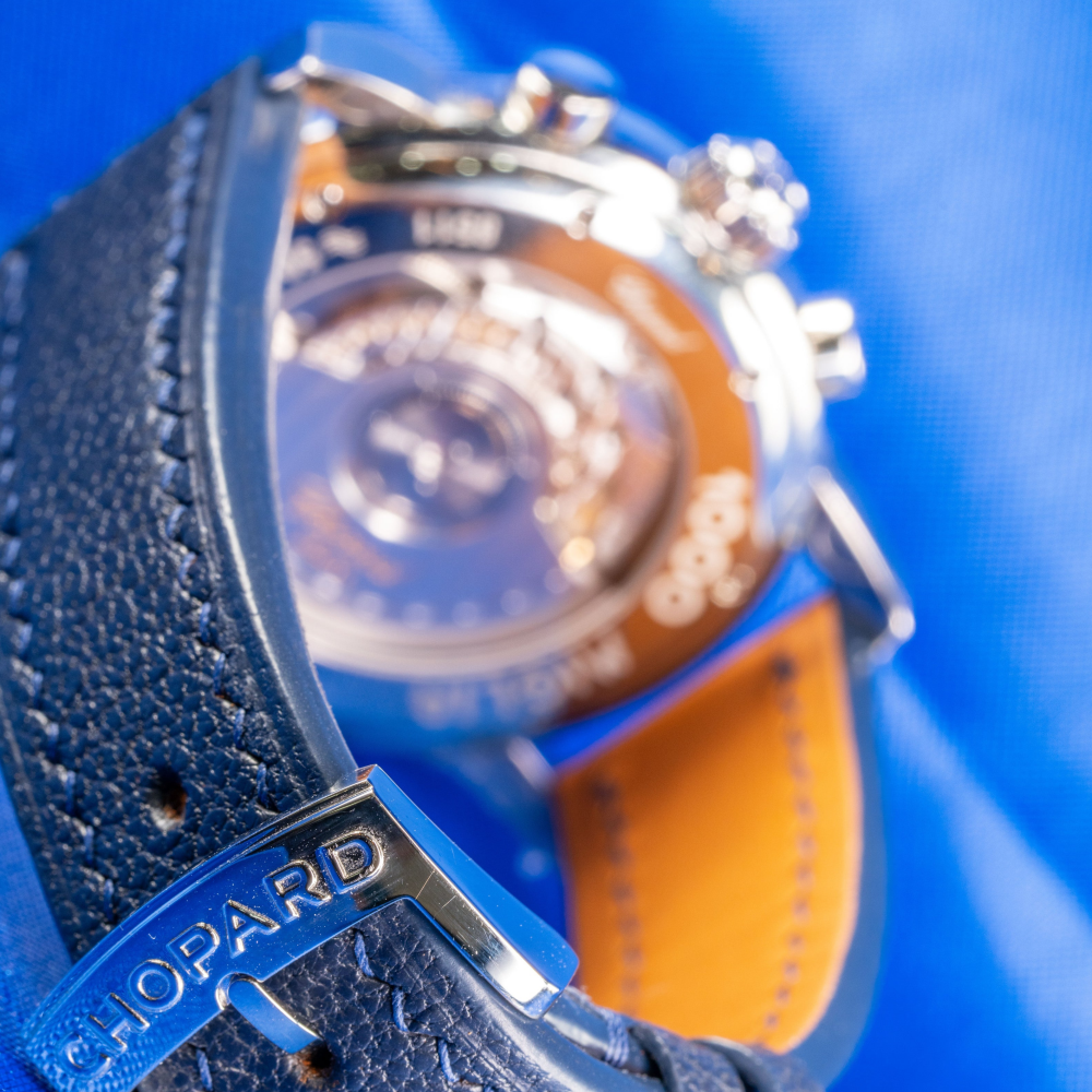 Chevre Leather Strap for Chopard Mille Miglia