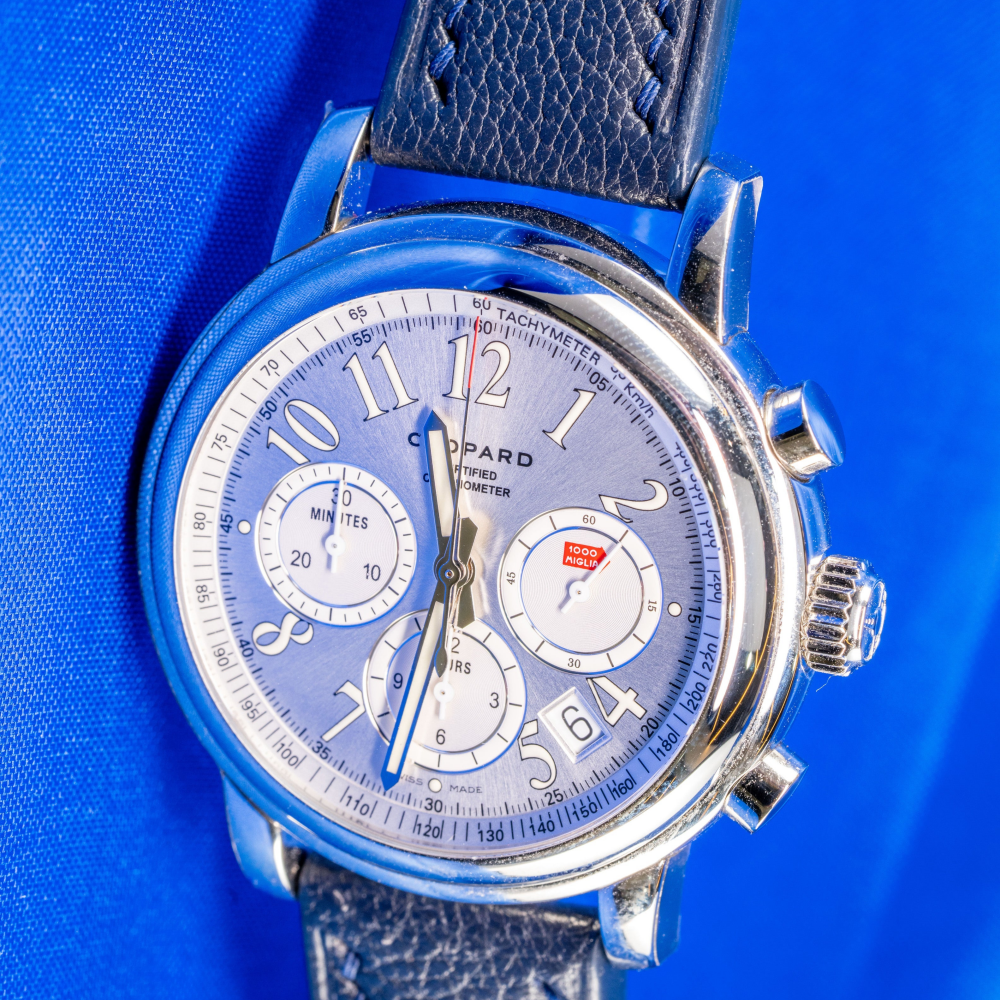 Chevre Leather Strap for Chopard Mille Miglia