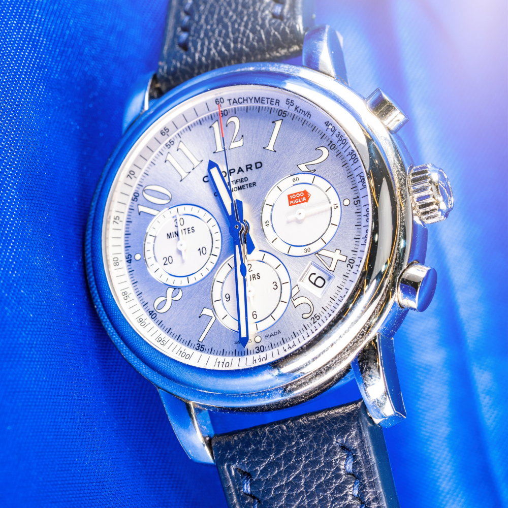 Chevre Leather Strap for Chopard Mille Miglia