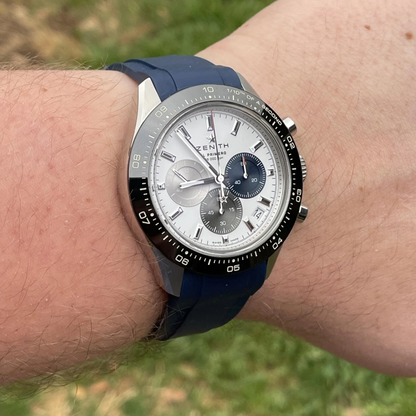 FKM Rubber Strap for Zenith Chronomaster