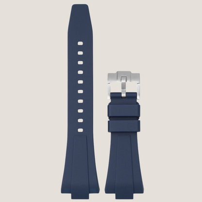FKM Rubber Strap for Tissot PRX Pin Buckle