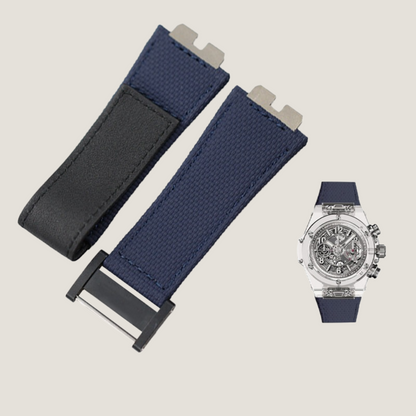 Velcro FKM Rubber Strap for Hublot