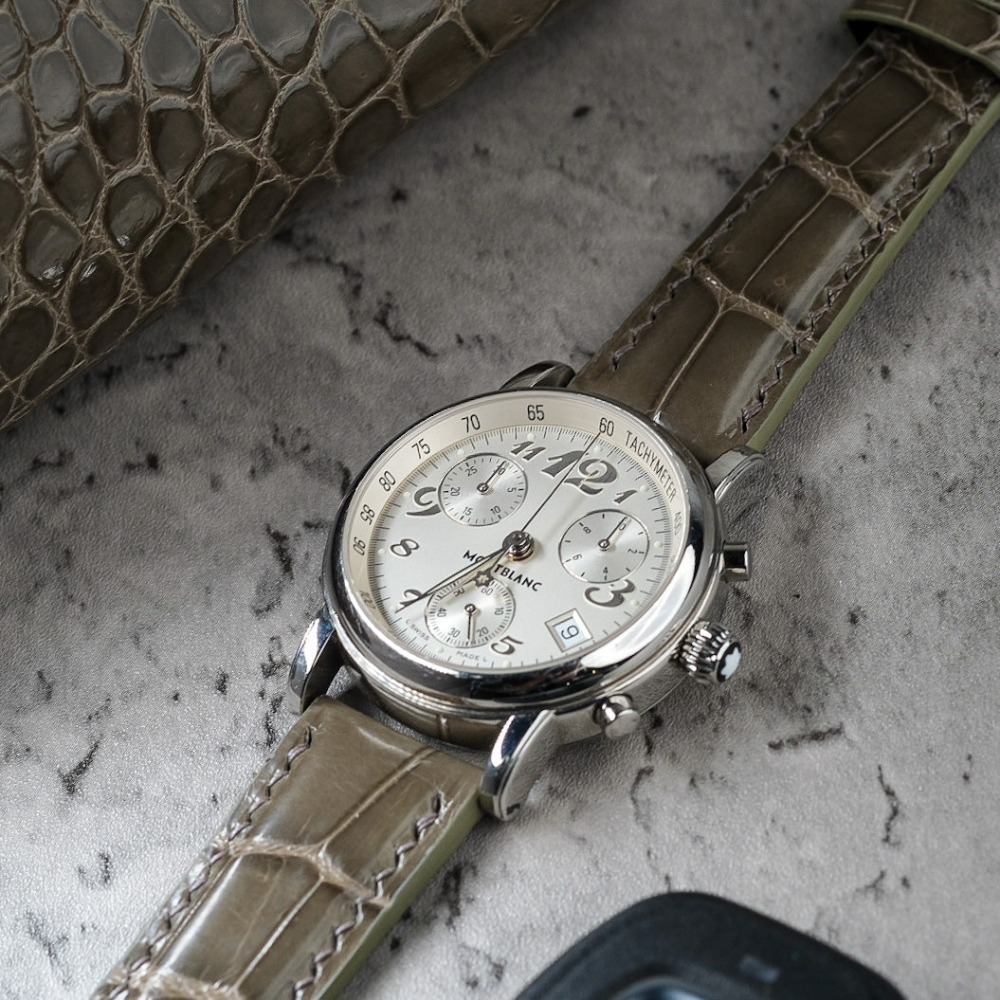 Alligator Leather Strap for Montblanc
