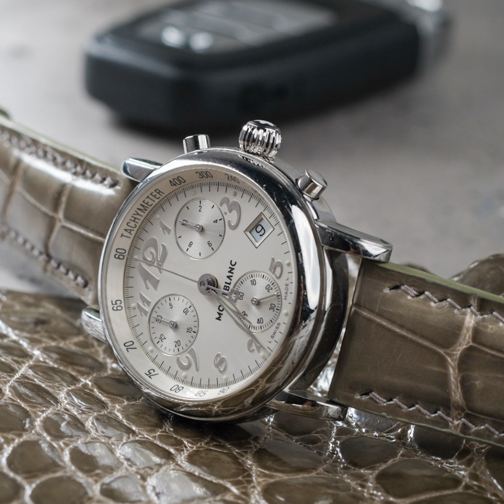 Alligator Leather Strap for Montblanc