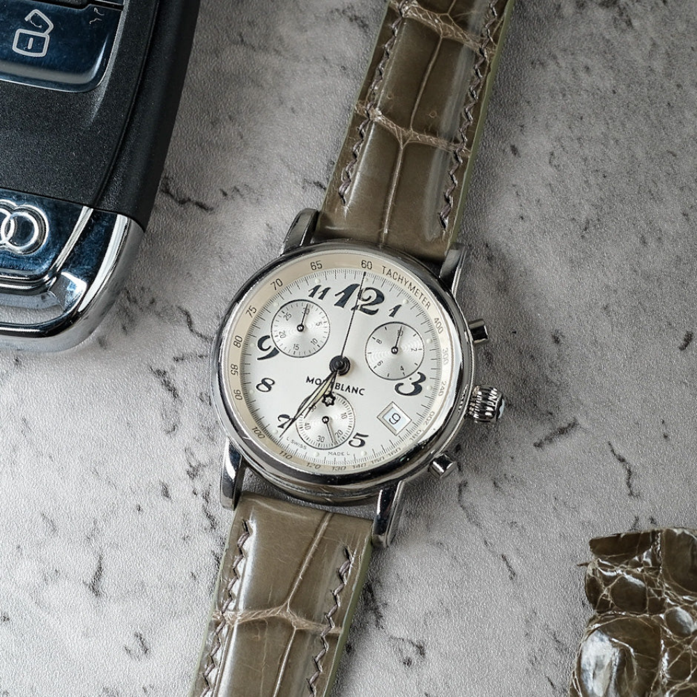 Alligator Leather Strap for Montblanc