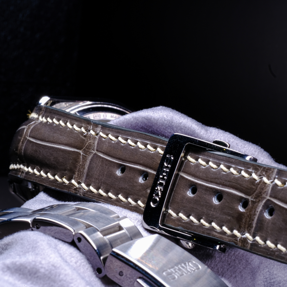 Alligator Leather Strap for Grand Seiko