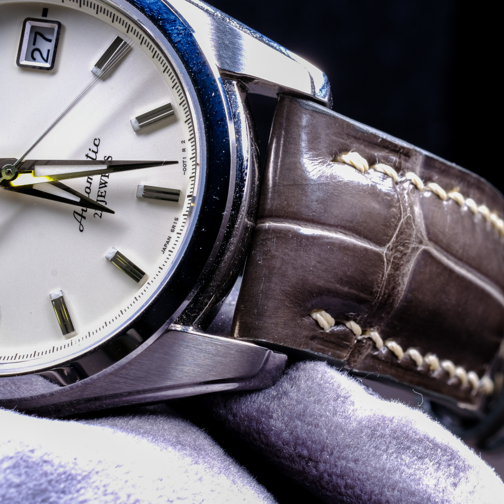 Alligator Leather Strap for Grand Seiko