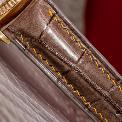 Rolex Day-Date Alligator Leather Strap – Handmade Custom Fit