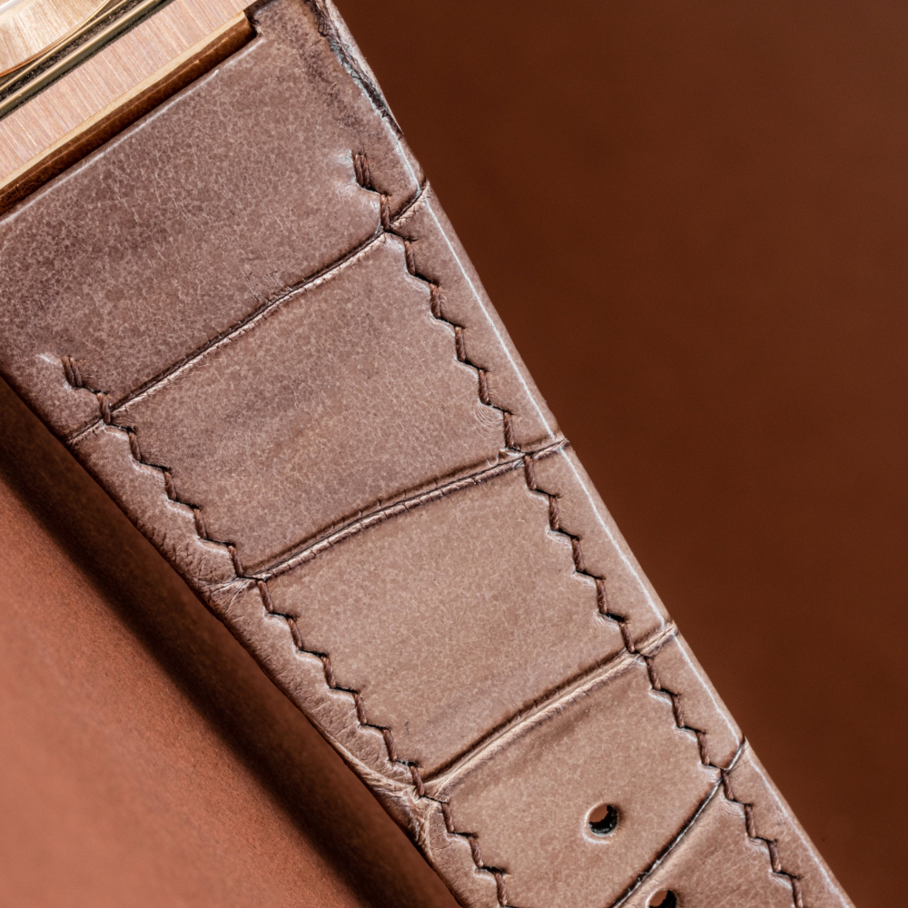 Alligator Leather Strap for Bvlgari