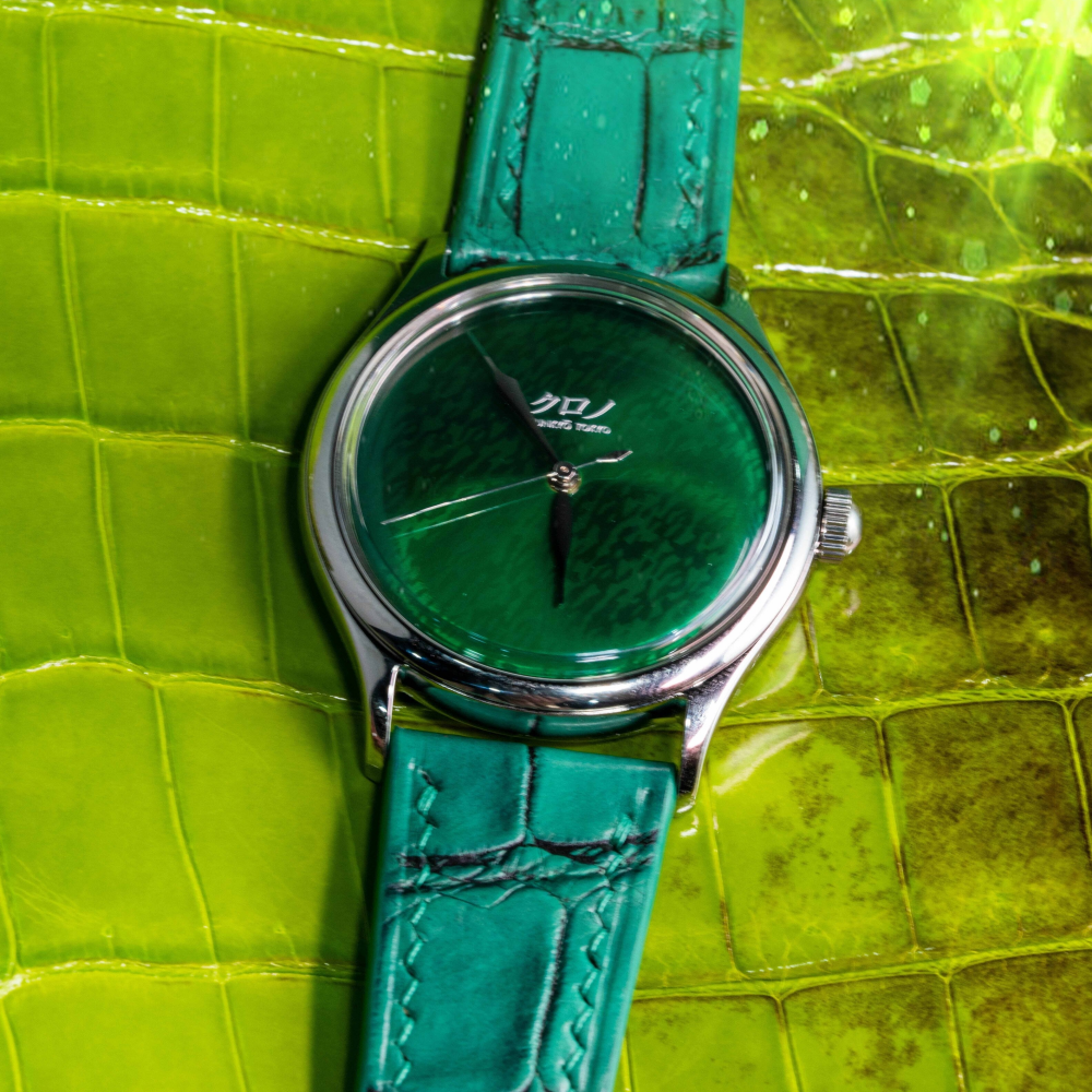 Alligator Leather Strap for Kurono Tokyo