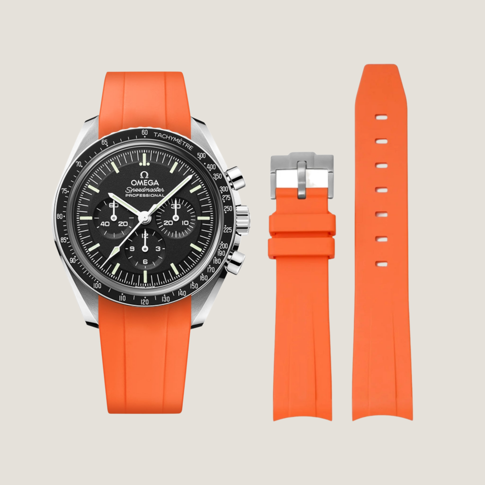 Omega Speedmaster FKM Rubber Strap