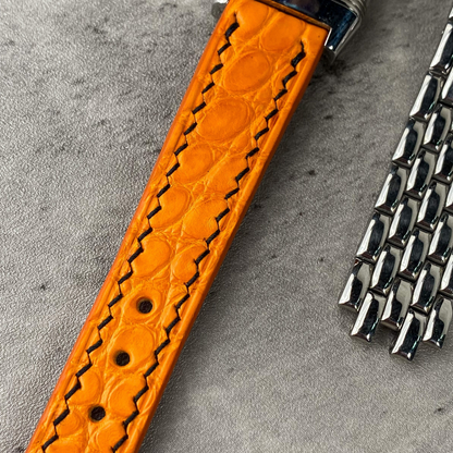 Alligator Leather Strap for Jaeger-LeCoultre Reverso